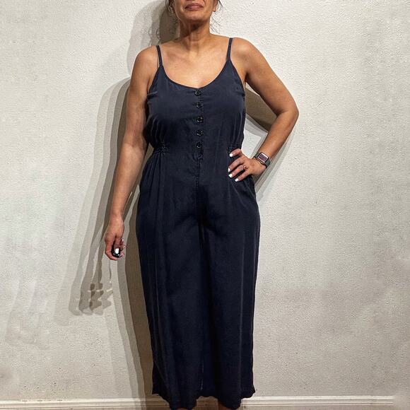 Thread & Supply Navy Jumpsuit Sz M - Picture 1 of 13